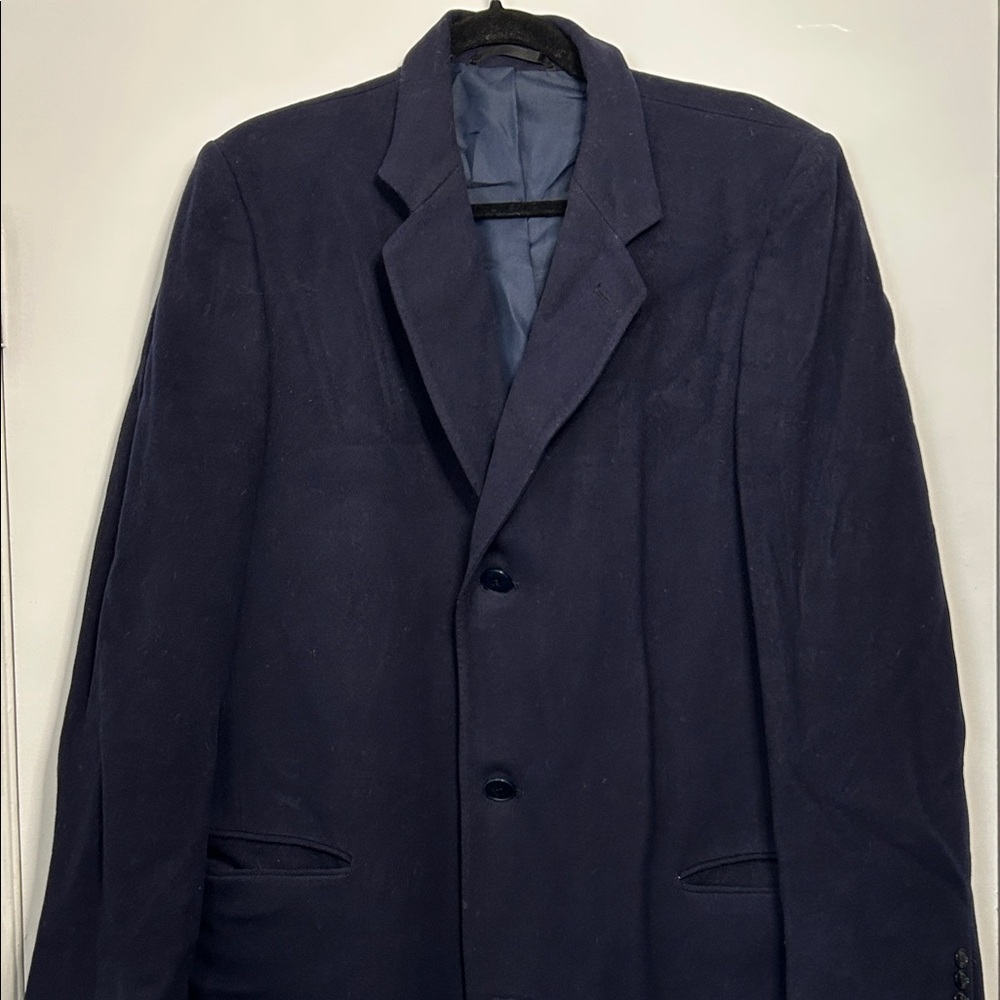Mr Harry Couture Tailored in England Pure New Wool Trench Coat